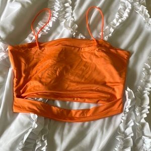 Orange top